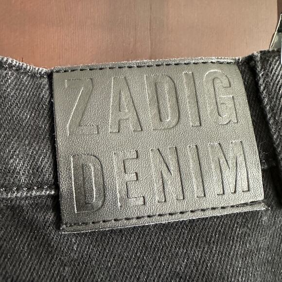 ZADIG & VOLTAIRE | Black Denim Eyes Eco Denim  | Size 27 - Picture 6 of 8